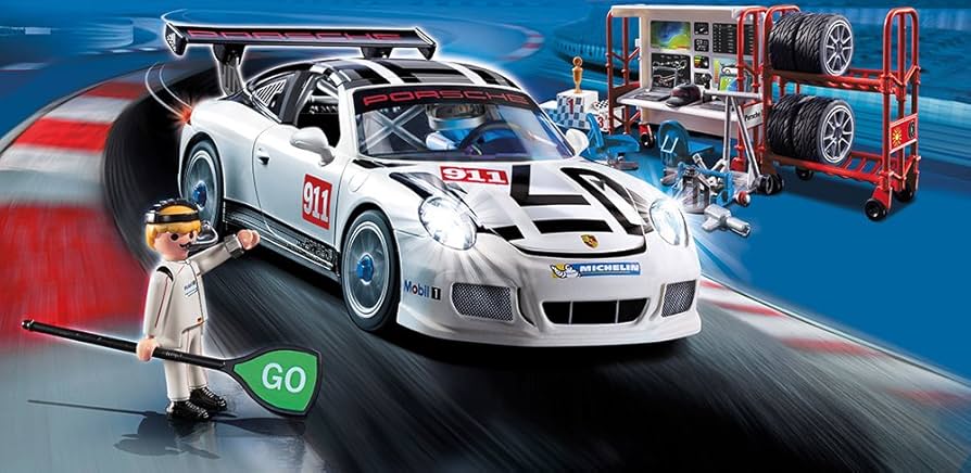 その他 Playmobil 9225 Porsche 911 GT3 Cup Racing Command Station Playmobil 9225 Porsche 911 GT3 Cup with Racing Command